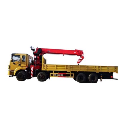 16 Ton Wireless Remote Control Telescopic Boom Truck Crane For Lifting