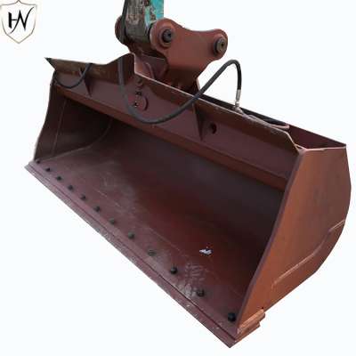 Mini Size Excavator Tilt Bucket With Hydraulic Ram For Sale